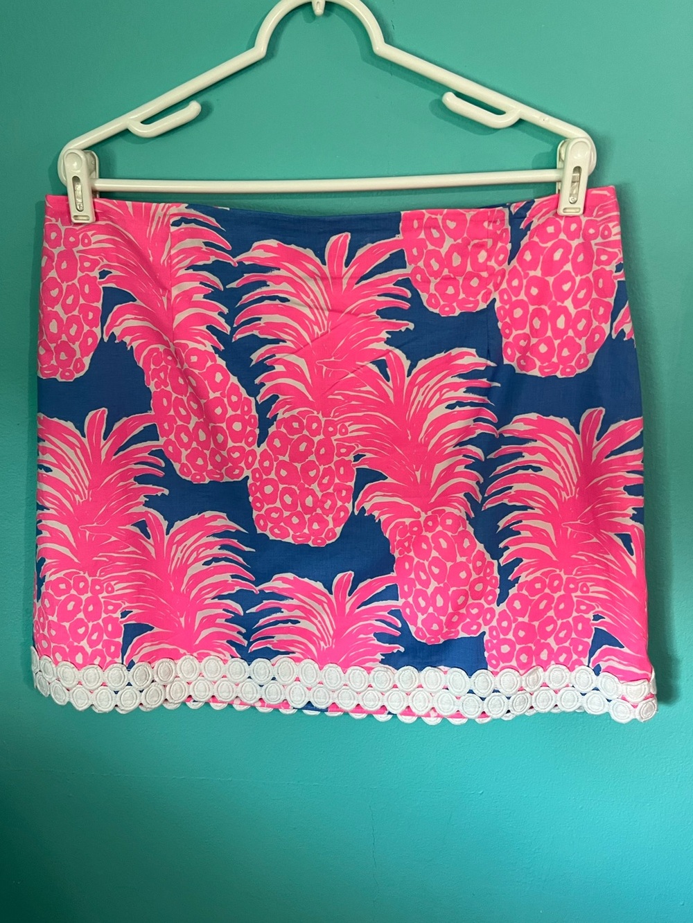 NWT Women’s Lilly Pulitzer Izzy Skirt W/Blue Haven Little Flamenco Size 16
